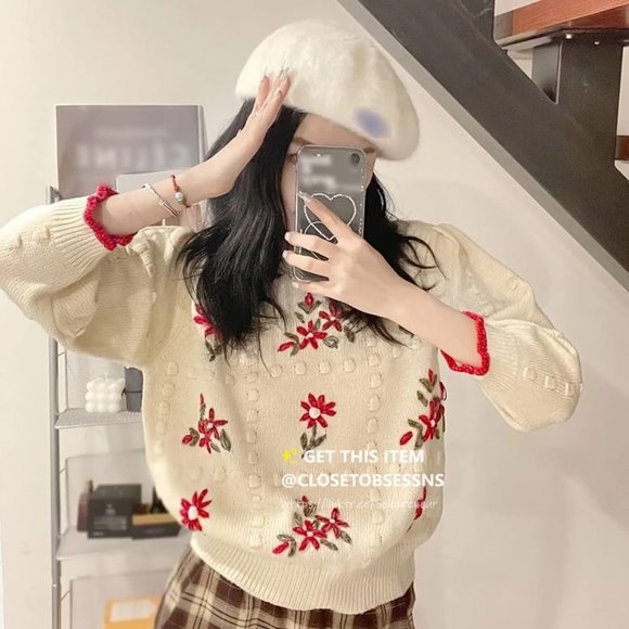 ZARA Wool-Blend Knit Sweater - Picture 5 of 16